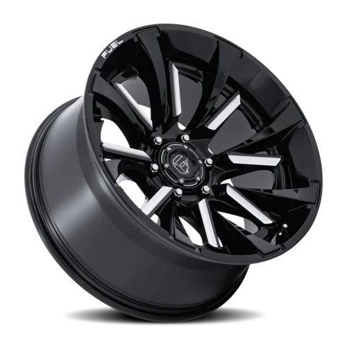 Fuel Tantrum 20x10 -18 8x165.1mm 125.1mm Gloss Black Milled