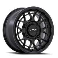 KMC Technic UTV 15x7" 4x137mm 96mm CB +38mm Matte Black