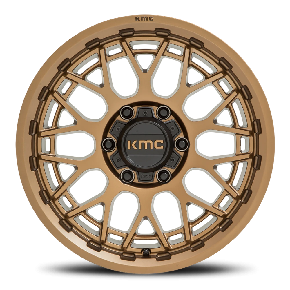 KMC Technic 18x9" 5x127mm 71.5mm CB 0mm Matte Bronze