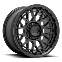 KMC Technic 17x8.5" 6x139.7mm 106.1mm CB 0mm Satin Black