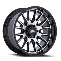 Moto Metal Tekton 20x9" 6x139.7mm 106.1mm CB +1mm Gloss Black Machined Face