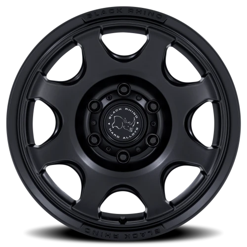 Black Rhino Tembo 17x8.5" 6x135mm 87.1mm CB +25mm Matte Black