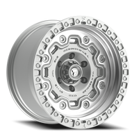 Fittipaldi Offroad Terra Series 17x9" 6x139.7mm 106.2mm CB -12mm Gloss Silver Machined