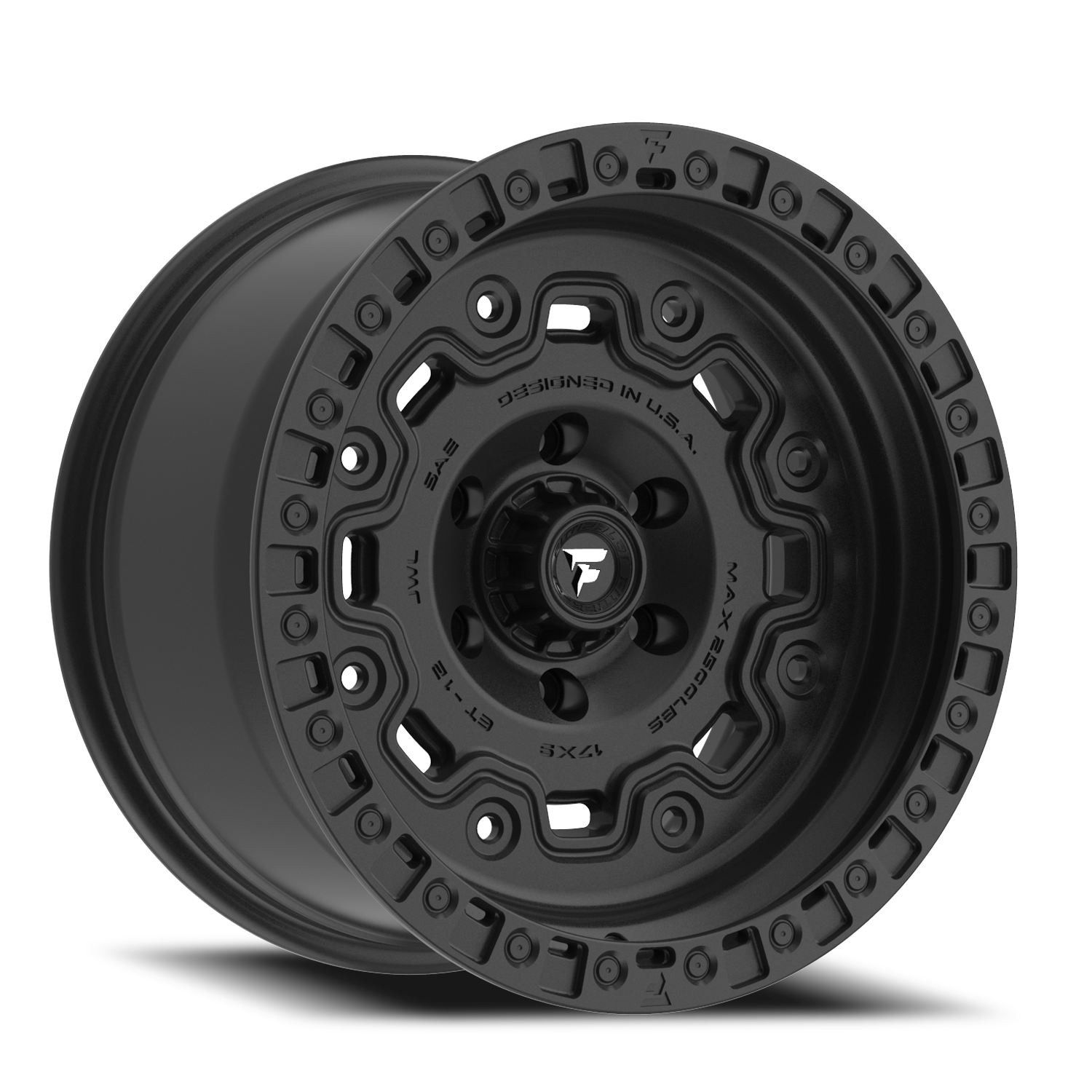 Fittipaldi Offroad Terra Series 20x9" 5x127mm 71.5mm CB 0mm Satin Black