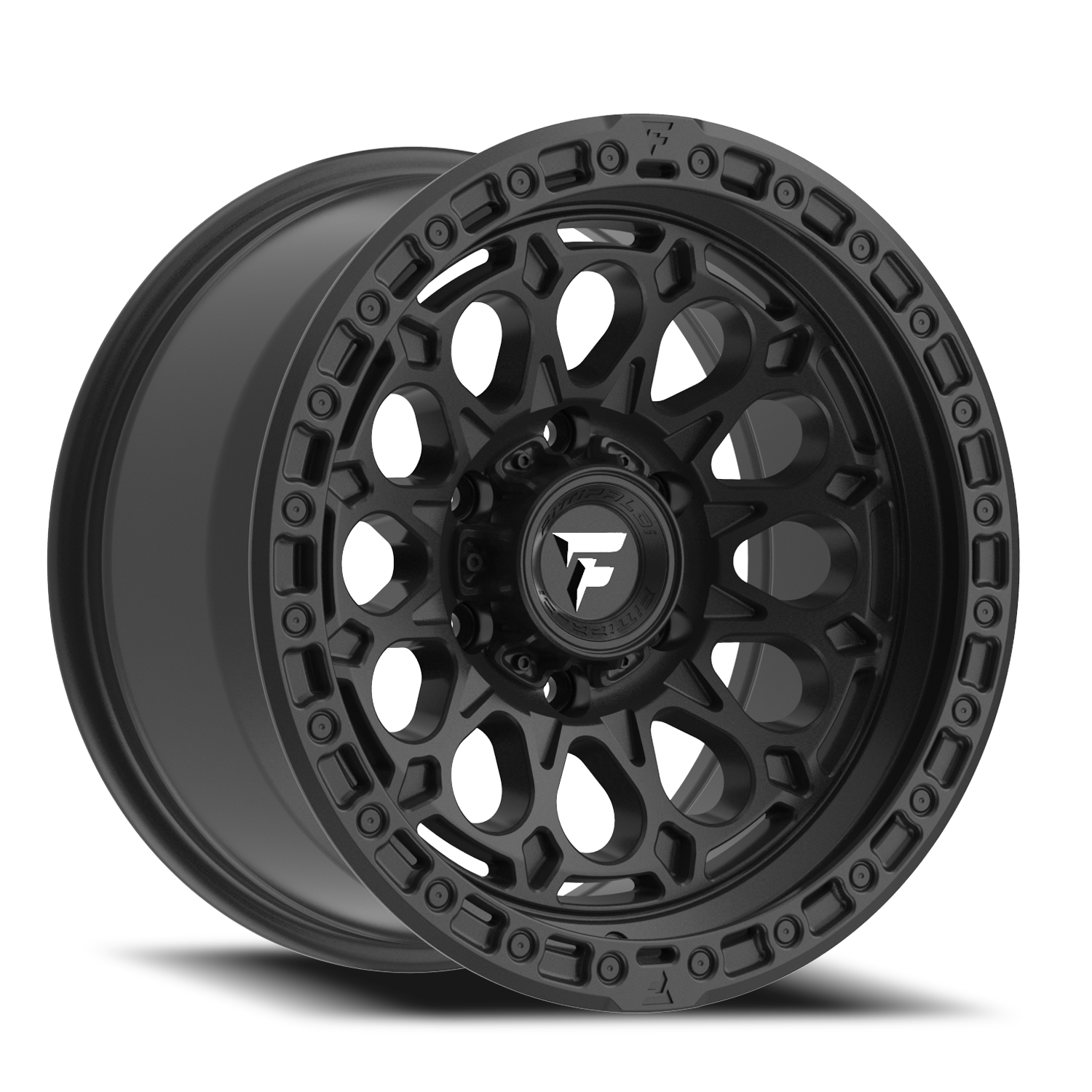 Fittipaldi Offroad Terra Series 20x9" 8x180mm 124.3mm CB +18mm Satin Black