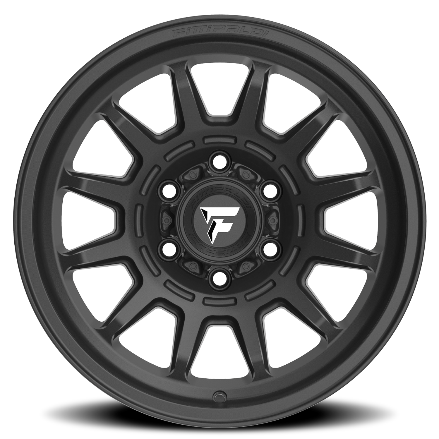 Fittipaldi Offroad Terra Series 17x8.5" 6x139.7mm 106.2mm CB 0mm Satin Black