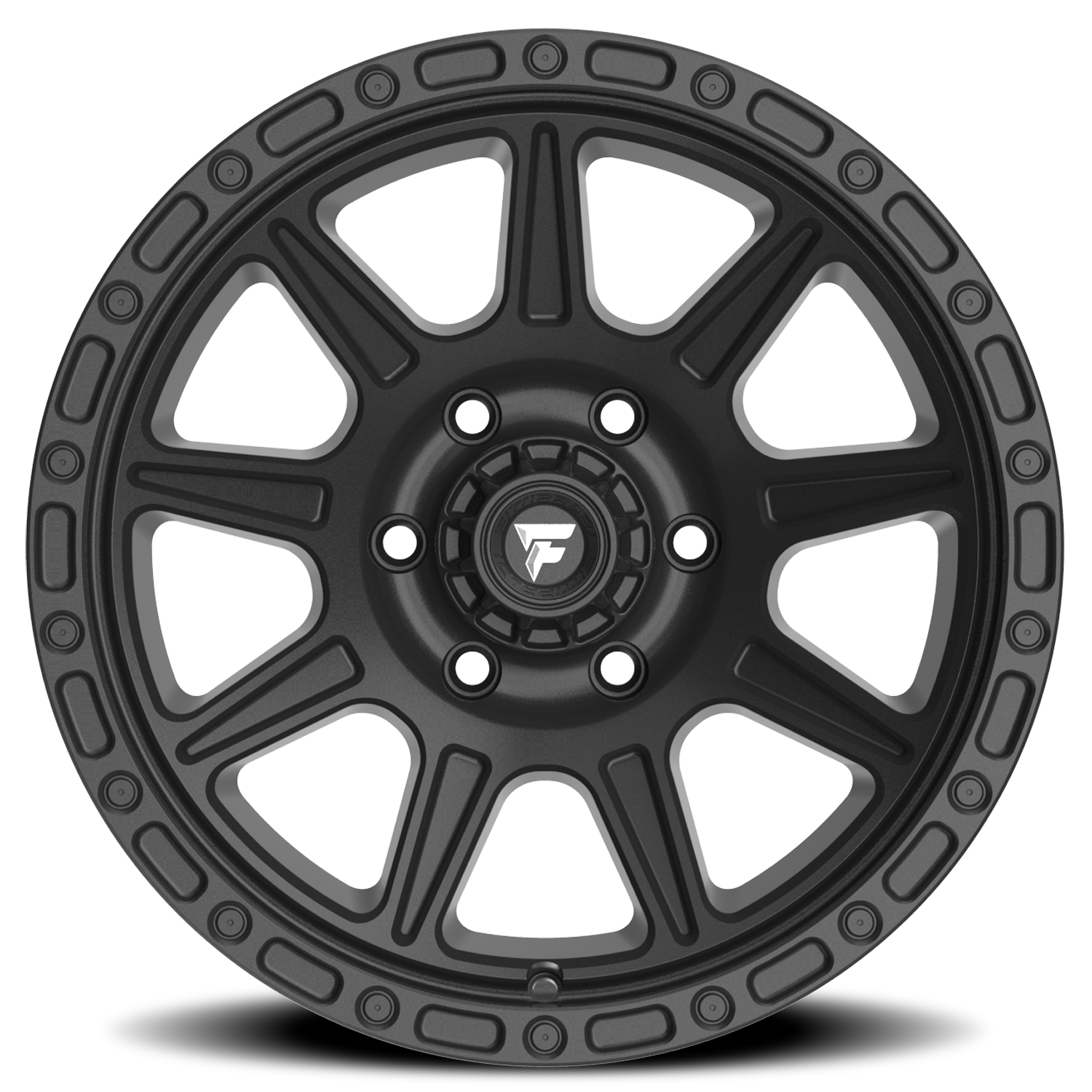 Fittipaldi Offroad Terra Series 20x9" 6x139.7mm 106.2mm CB +18mm Satin Black