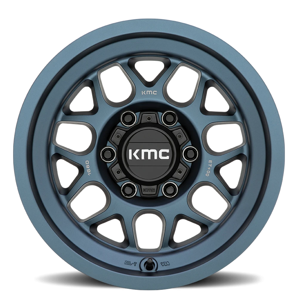 KMC Terra 17x8.5" 5x127mm 71.5mm CB 0mm Metallic Blue