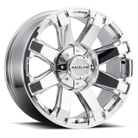 Raceline Throttle 936C 17x9 +18 5x127/5x139.7mm 87.1mm Chrome