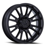 MSA Thunderlips 24x7" 5x114.3mm 72.56mm CB 0mm Matte Black