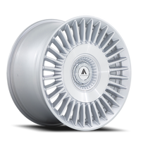 Asanti Black Label Tiara 20x9" 5x115mm 74.1mm CB +15mm Gloss Silver Bright Machined Face
