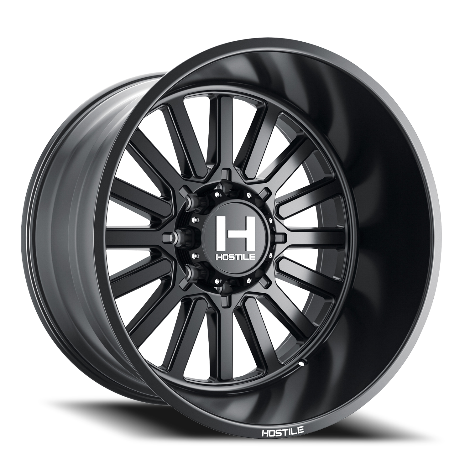 Hostile Titan H127 AB 22x10 -25 8x170mm 125.2mm Asphalt