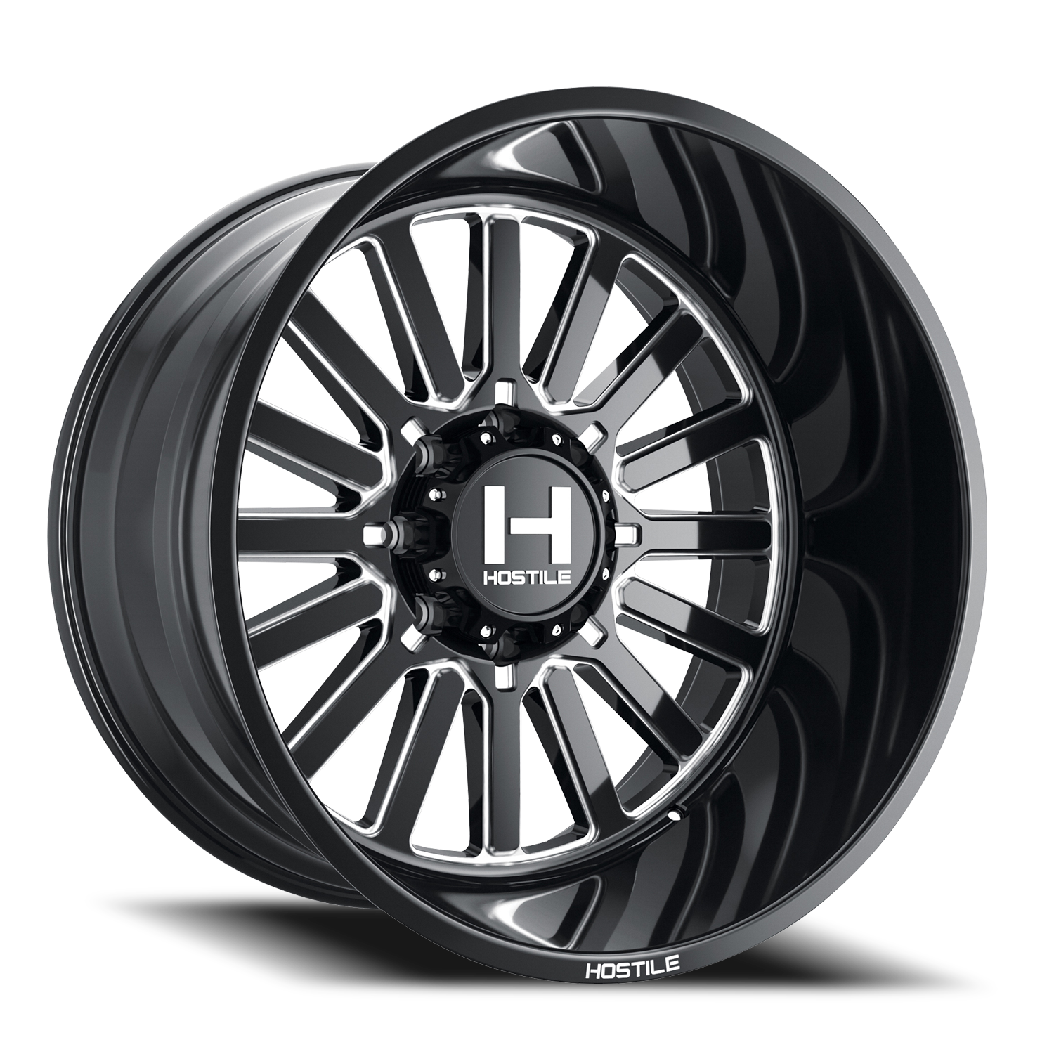 Hostile Titan H127 BC 20x9 +12 8x180mm 125.2mm Blade Cut Milled