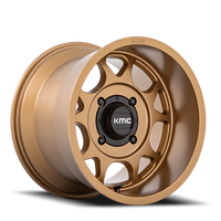 KMC Toro S UTV 15x10" 4x137mm 96mm CB 0mm Matte Bronze
