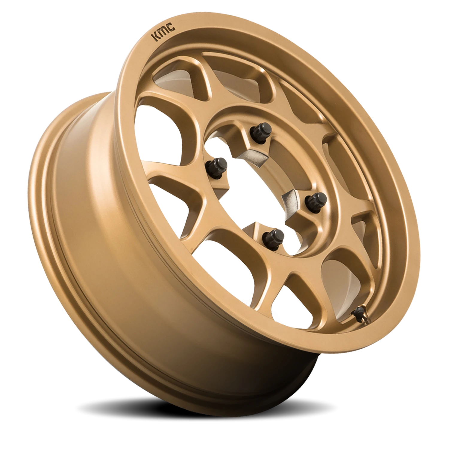 KMC Toro UTV 15x6" 4x137mm 96mm CB +38mm Matte Bronze
