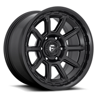 Fuel Torque 17x9 -12 6x139.7mm 106.1mm Black