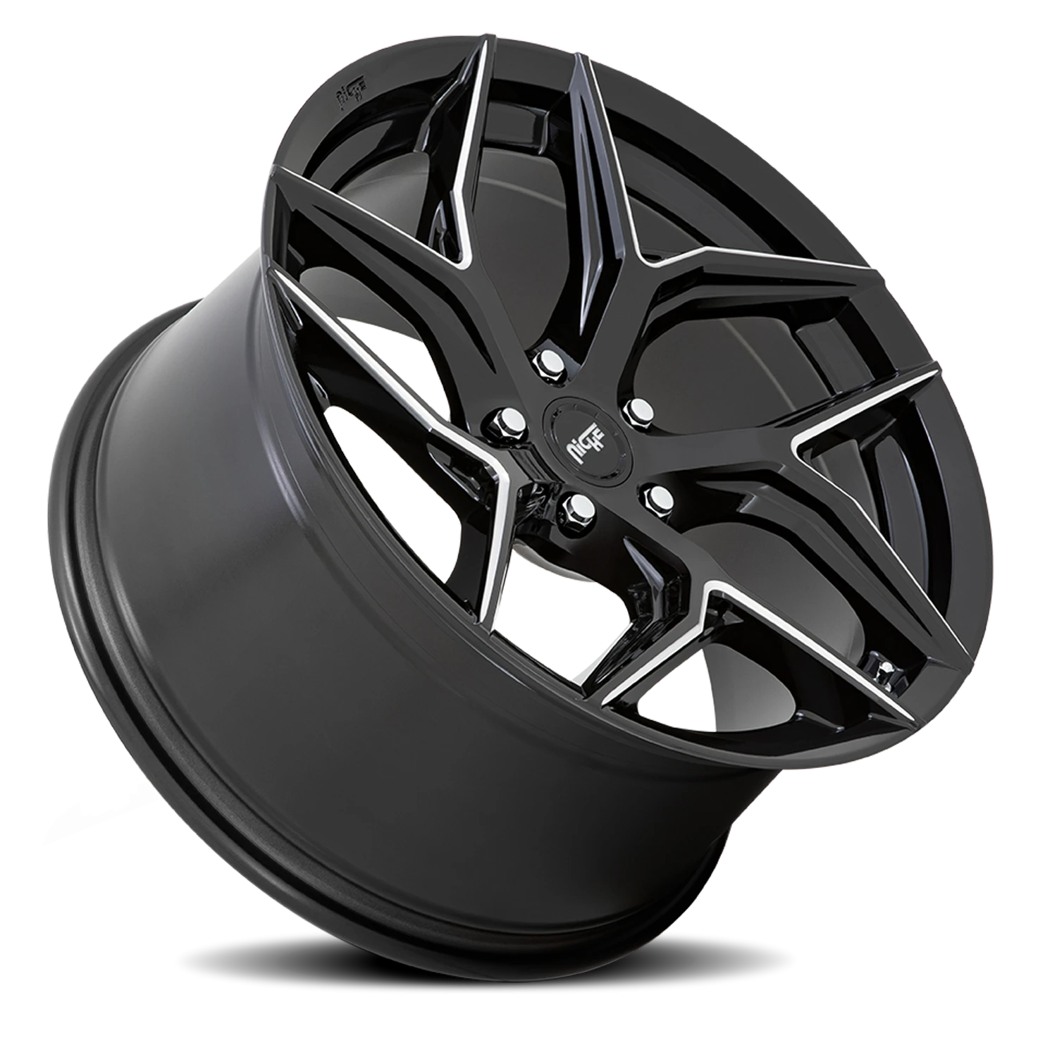 Niche Torsion 20x9" 5x112mm 66.56mm CB +38mm Gloss Black Milled