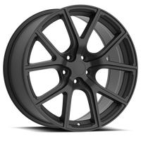 Replica Alloys Track Hawk 20x10 +50 5x127mm 71.5mm Matte Black