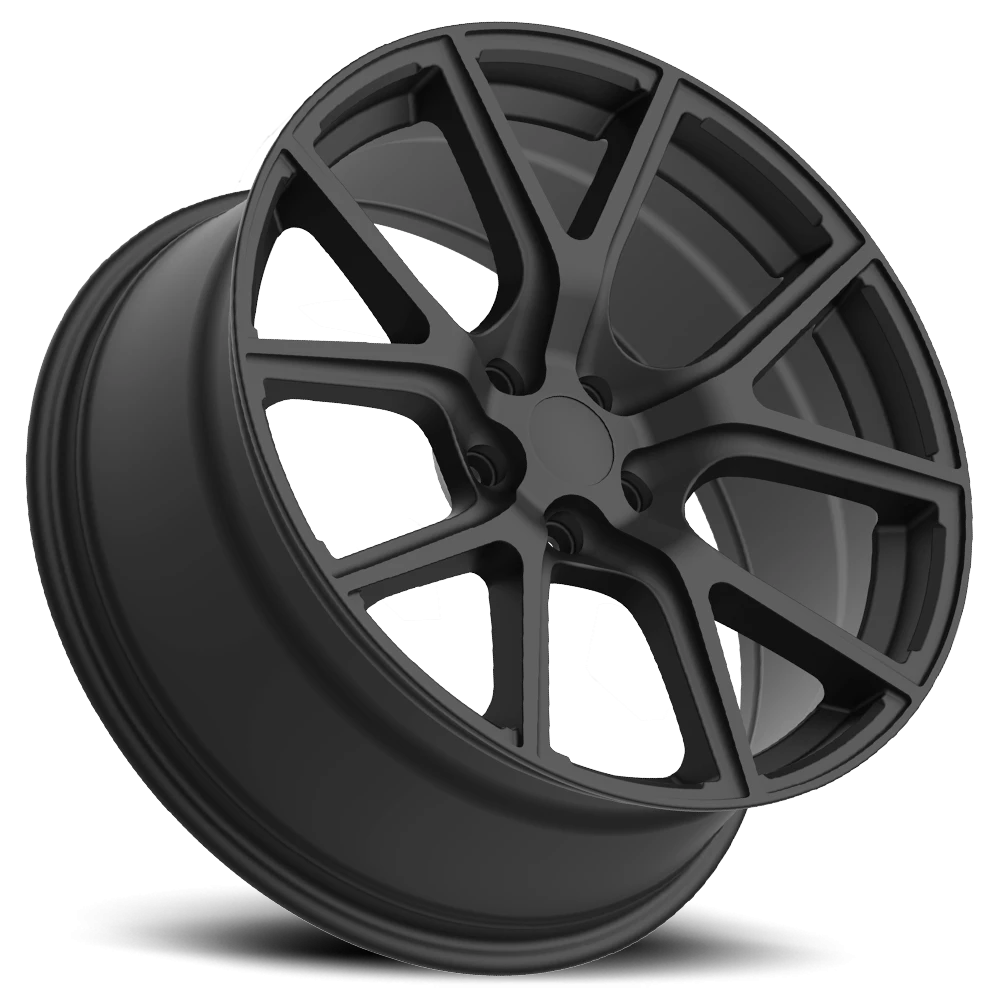 Replica Alloys Track Hawk 18x8 +40 5x127mm 71.5mm Matte Black