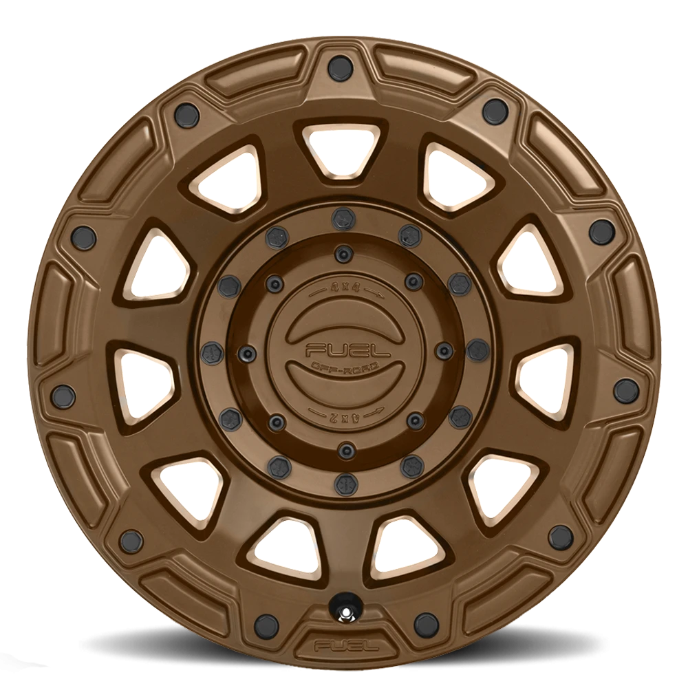 Fuel Tracker 20x9 +1 5x139.7mm 110.2mm Matte Bronze