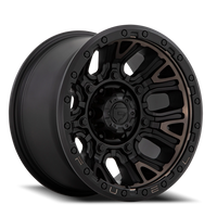 Fuel Traction 17x9" 6x139.7mm 106.1mm CB +1mm Matte Black Double Dark Tint