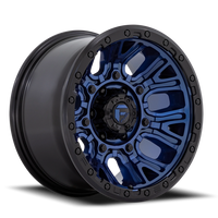 Fuel Traction 17x9" 5x127mm 71.5mm CB -12mm Dark Blue Black Ring
