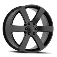 Replica Alloys Trailblazer SS 22x9 +22 6x139.7mm 78.1mm Gloss Black