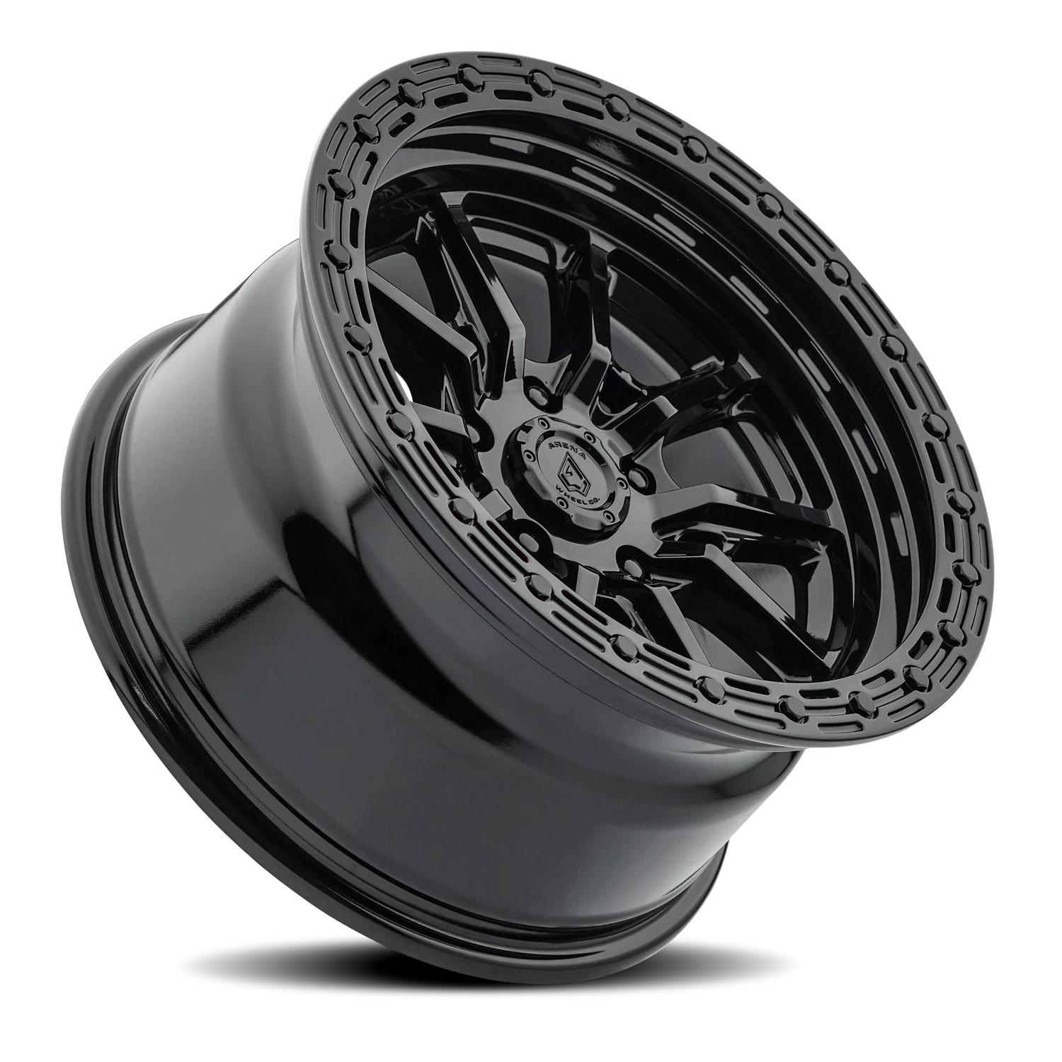 Arena Trek 17x9" 5x127mm 71.5mm CB +1mm Gloss Glossy Black