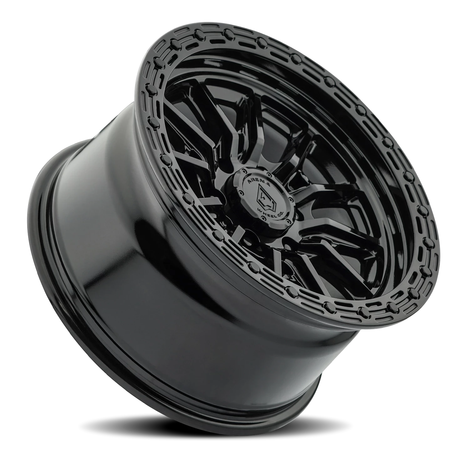 Arena Trek 17x9" 6x139.7mm 106.1mm CB -12mm Gloss Glossy Black
