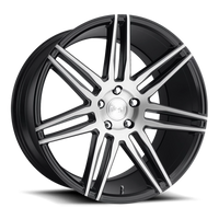 Niche Trento 20x9" 5x114.3mm 72.6mm CB +35mm Gloss Black Brushed