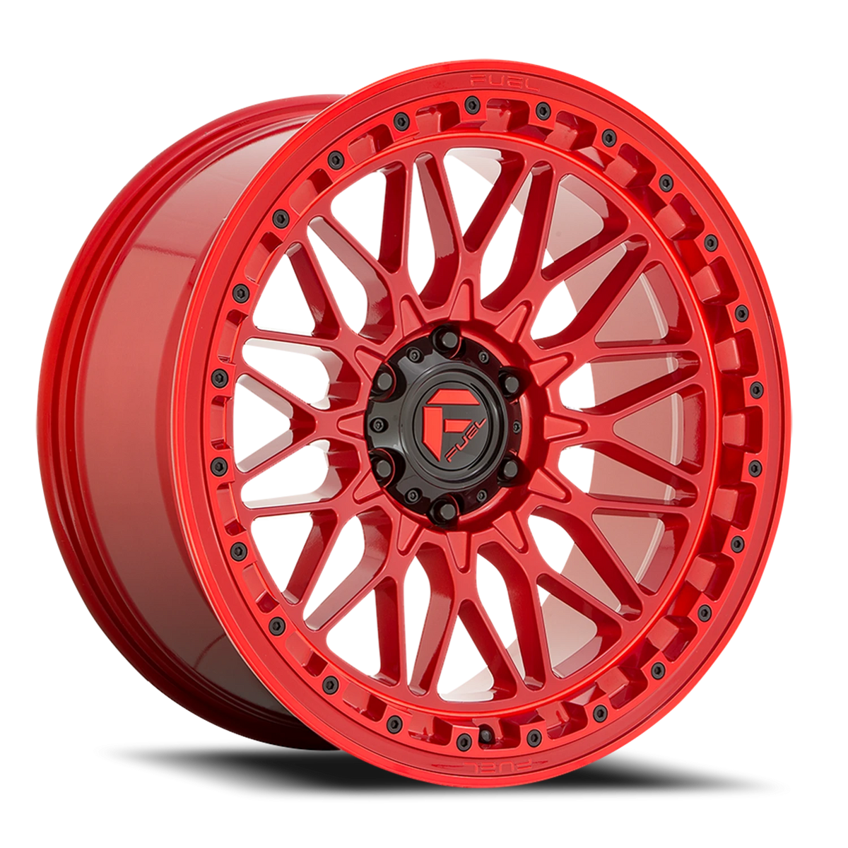Fuel Trigger 17x9 -12 5x127mm 71.5mm Candy Red