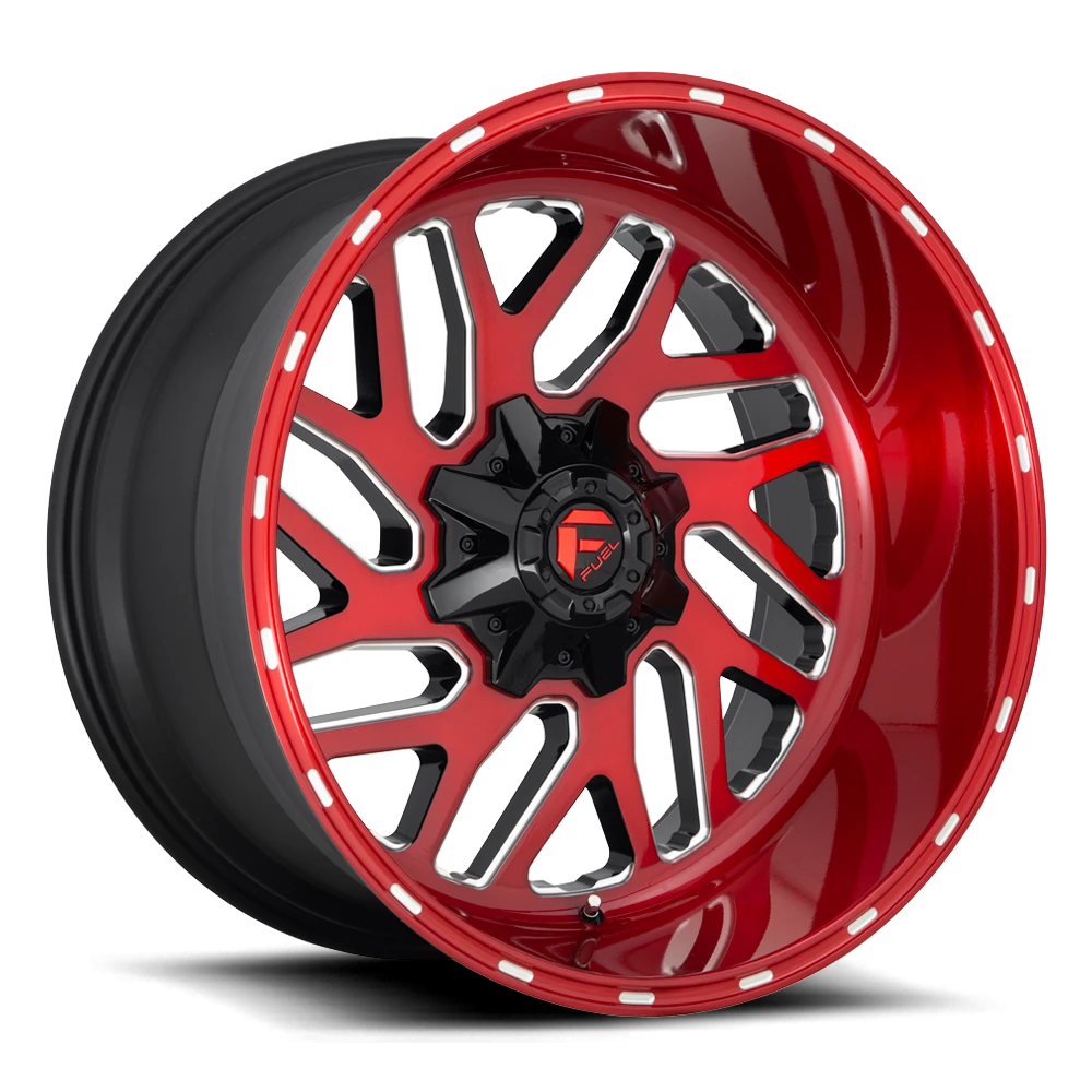 Fuel Triton 22x12" 6x135mm 106.1mm CB -44mm Candy Red Milled