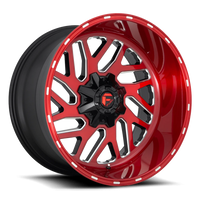Fuel Triton 22x12" 6x135mm 106.1mm CB -44mm Candy Red Milled