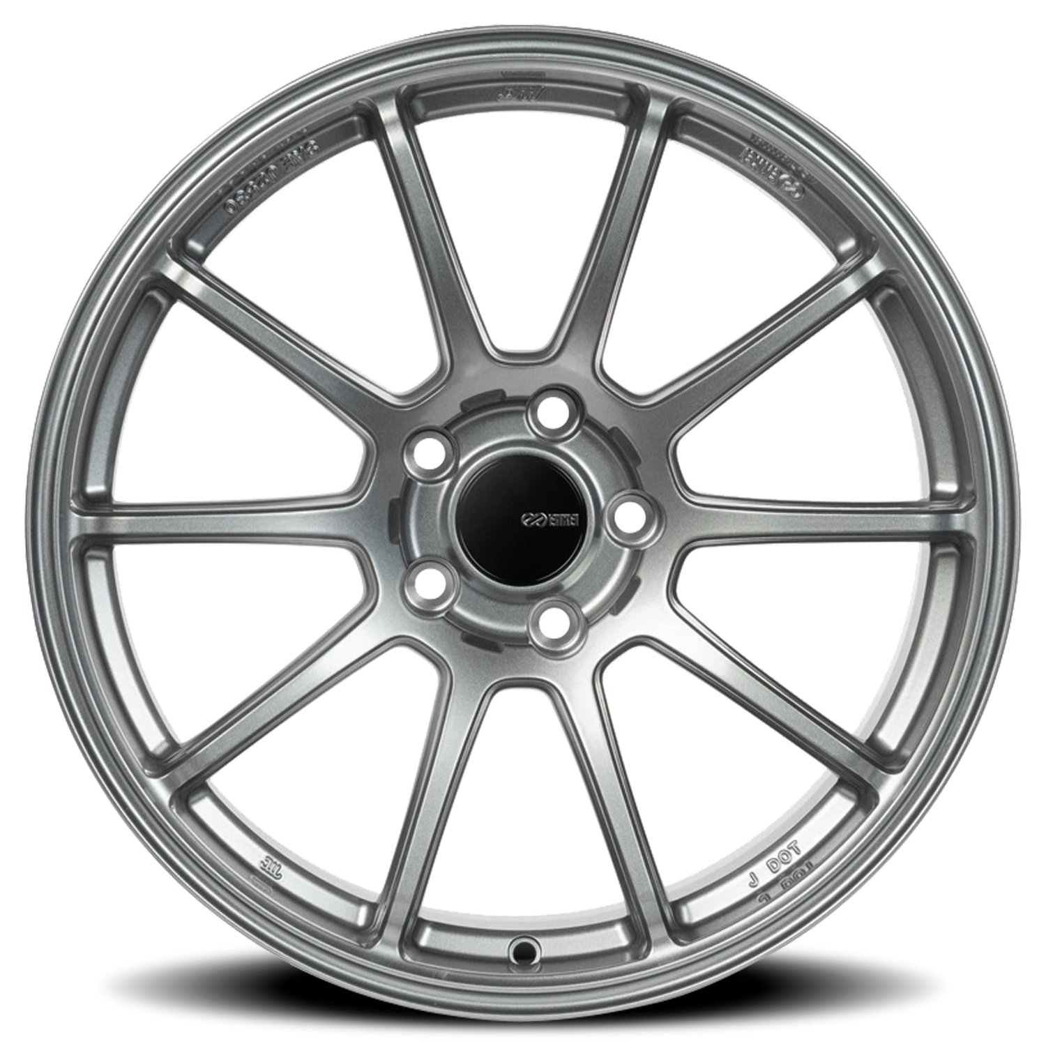 Enkei Triumph GR 18x9.5 +38 5x114.3mm 72.6mm Storm Gray