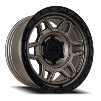 Reika Trooper R40 17x8.5" 6x139.7mm 106.1mm CB 0mm Bronze Black Ring