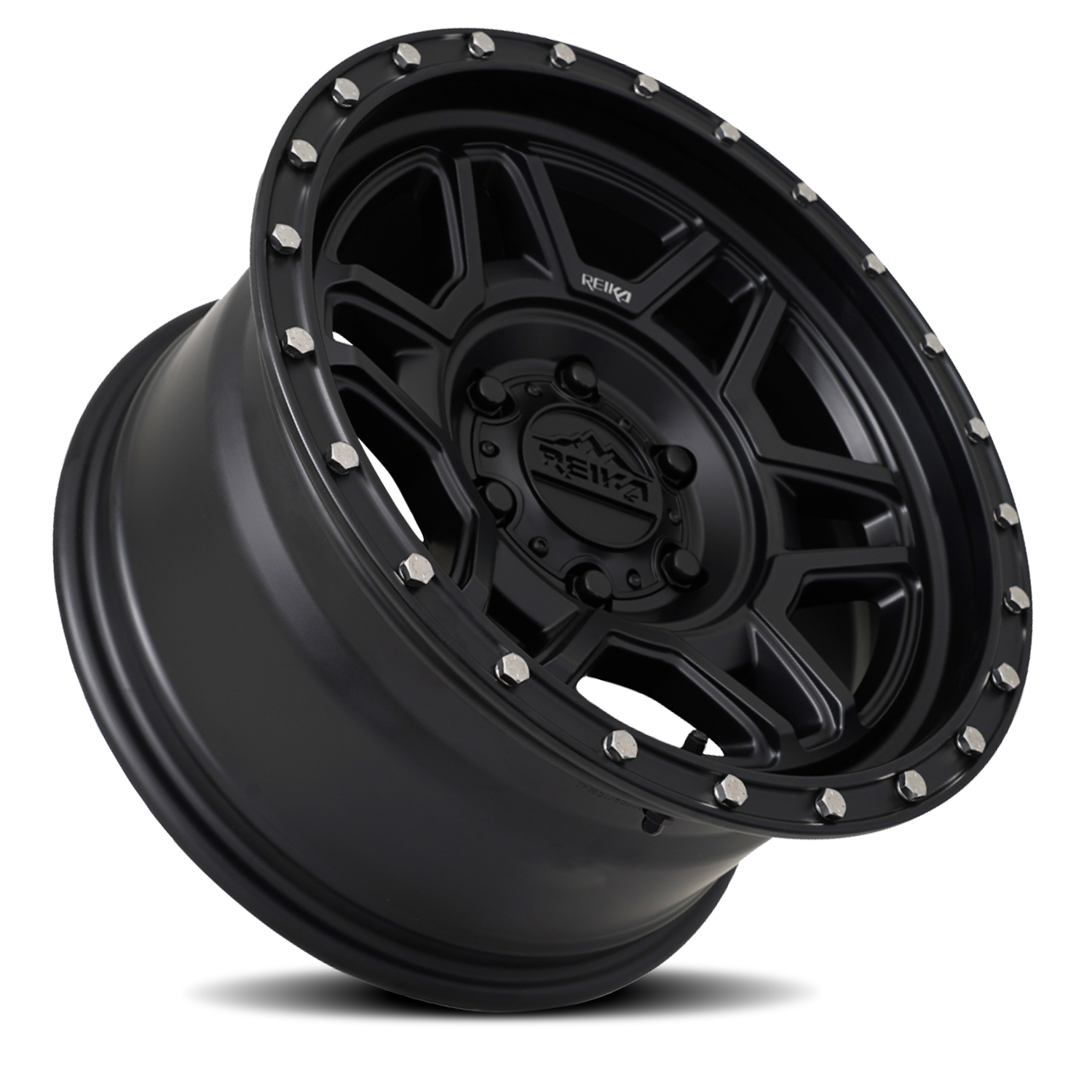 Reika Trooper R40 17x8.5" 6x135mm 87.1mm CB 0mm Satin Black
