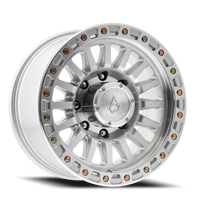 Arena Trophy 17x9" 8x165.1mm 125.1mm CB 0mm Gloss Silver Machined