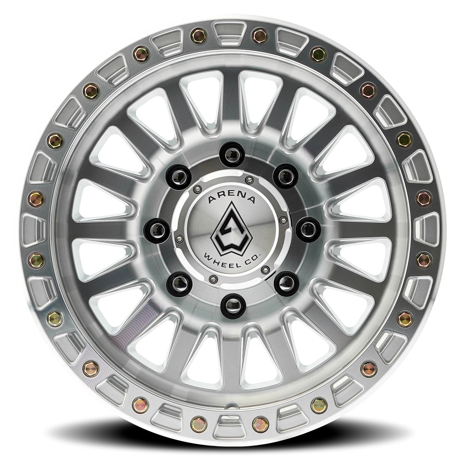 Arena Trophy 18x9" 8x170mm 125.1mm CB 0mm Gloss Silver Machined