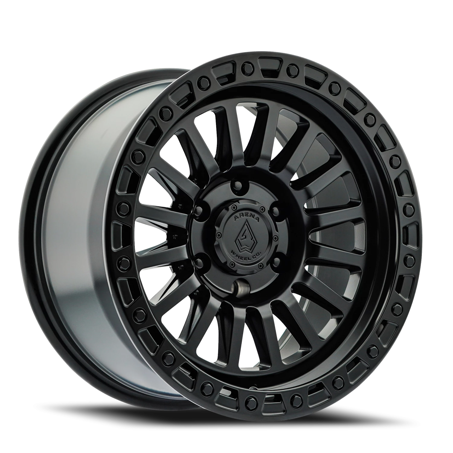 Arena Trophy 17x8.5" 6x139.7mm 106.1mm CB +25mm Satin Black