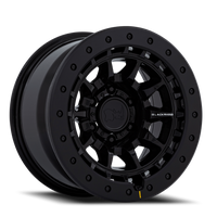 Black Rhino Tusk 17x8.5" 5x139.7mm 78.1mm CB -10mm Gloss Black