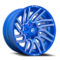 Fuel Typhoon 22x12 -44 5x114.3mm 78mm Anodized Blue Milled