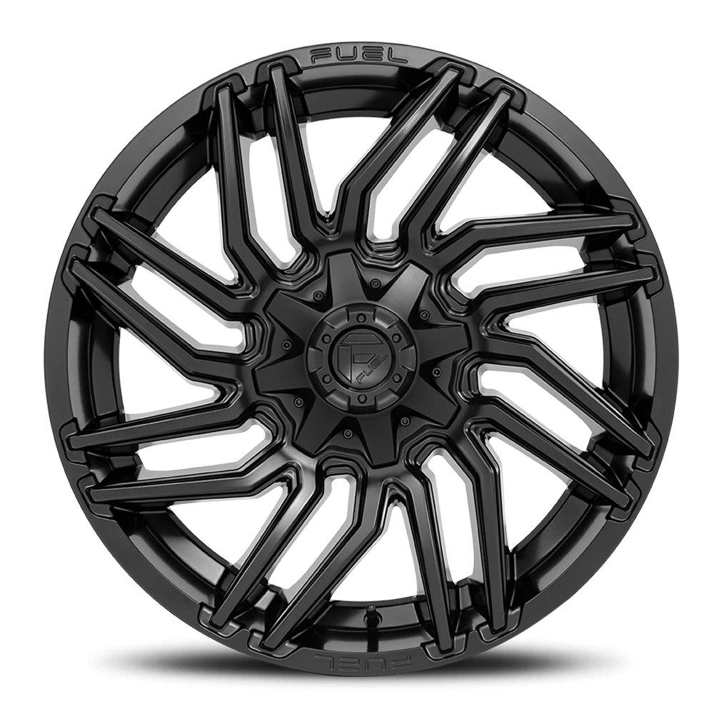 Fuel Typhoon 22x10" 8x180mm 124.3mm CB -18mm Matte Black
