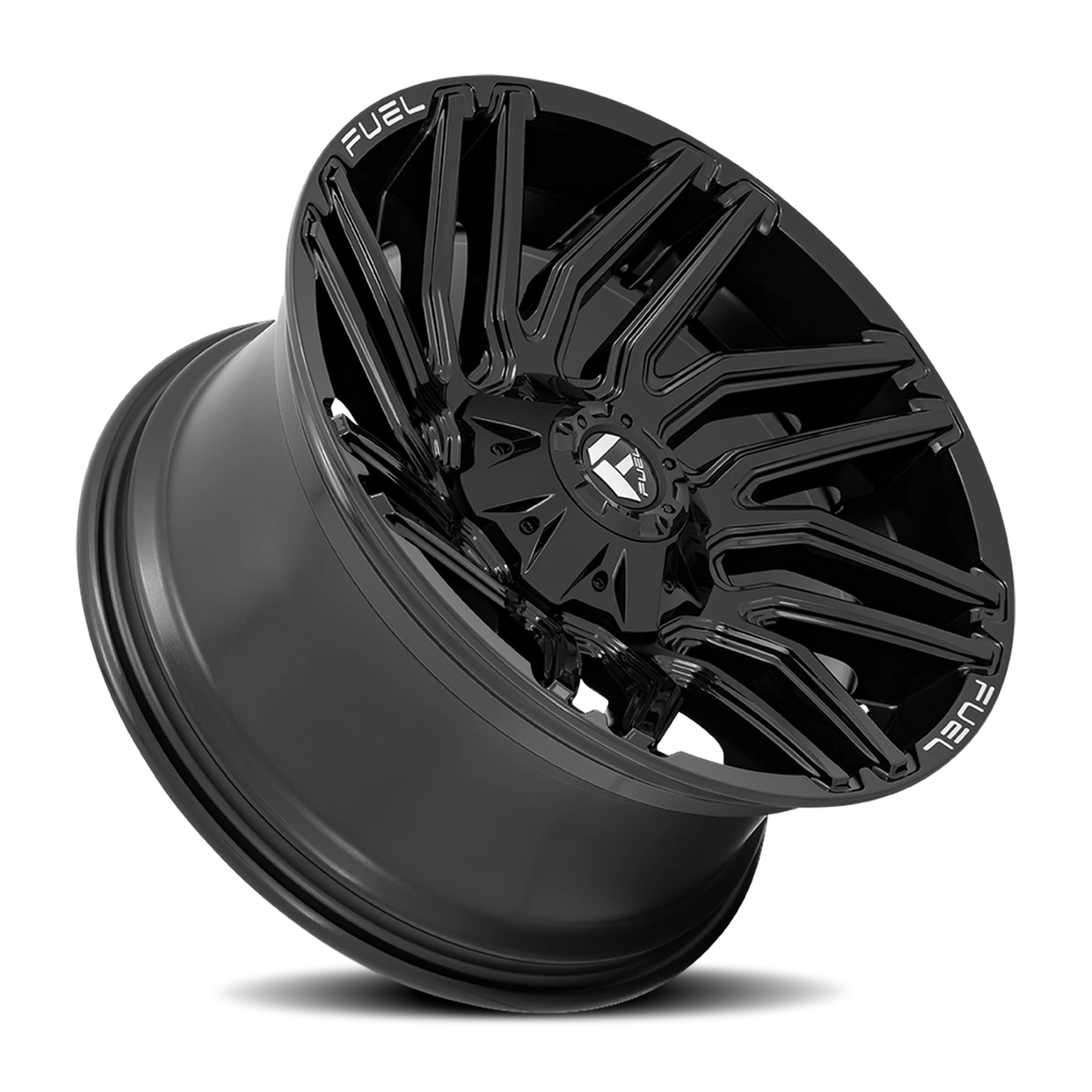 Fuel Typhoon 22x12 -44 5x139.7mm 110.2mm Gloss Black