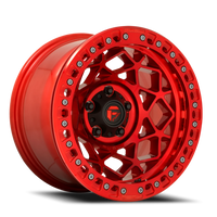 Fuel Unit 17x9 -15 5x127mm 71.5mm Candy Red