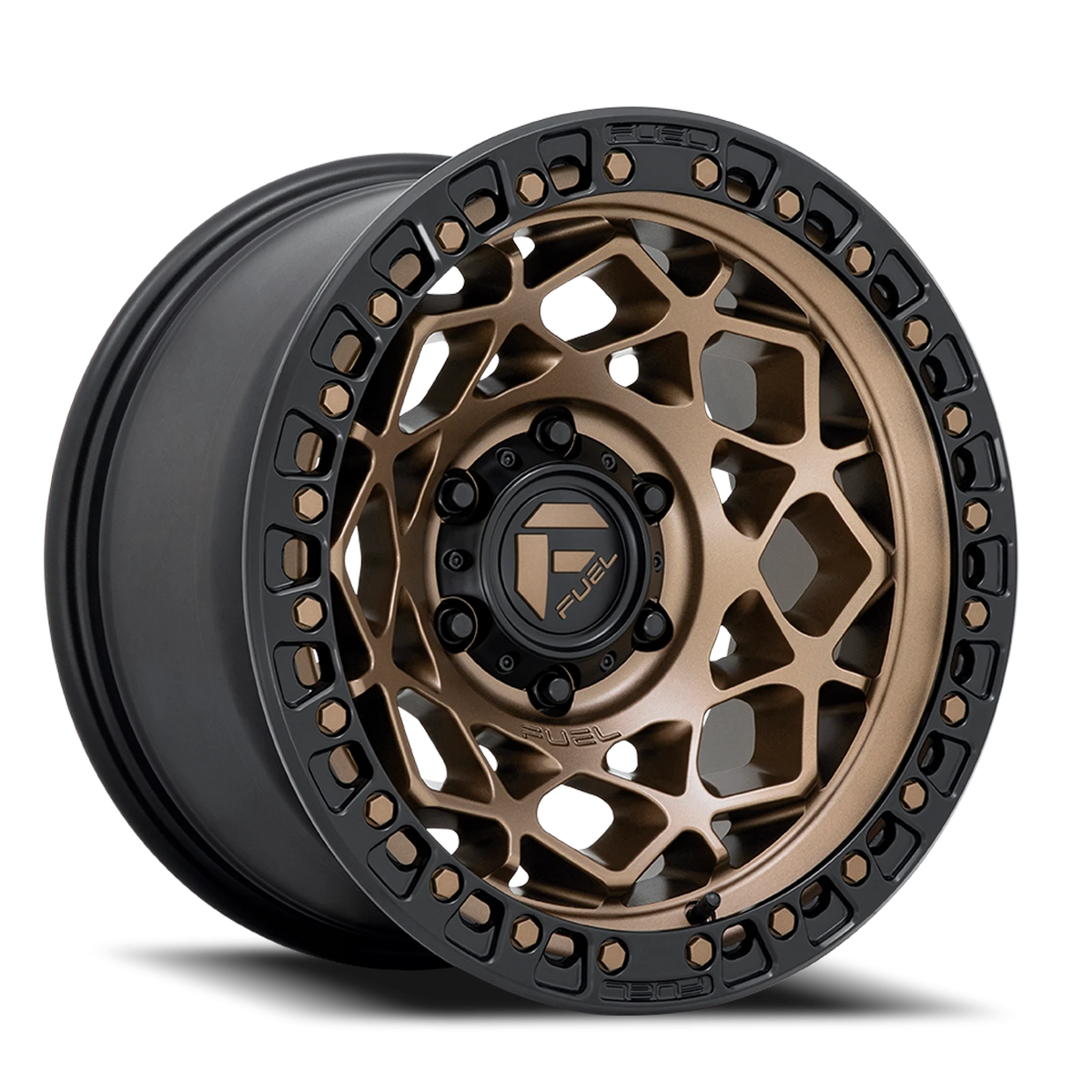 Fuel Unit 17x9 +1 5x127mm 71.5mm Bronze Matte Black Ring