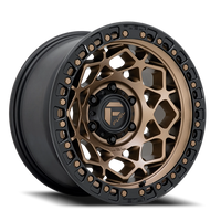 Fuel Unit 17x9" 6x139.7mm 106.1mm CB +1mm Bronze Matte Black Ring