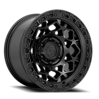Fuel Unit 17x9" 5x127mm 71.5mm CB +1mm Matte Black Matte Black Ring