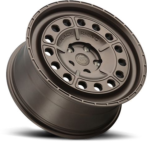 Black Rhino Unit 15x7" 5x114.3mm 76.1mm CB +15mm Dark Bronze