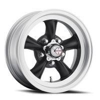 American Racing Torq Thrust D 15x8" 5x120.65mm 83.06mm CB 0mm Satin Black Machined Lip