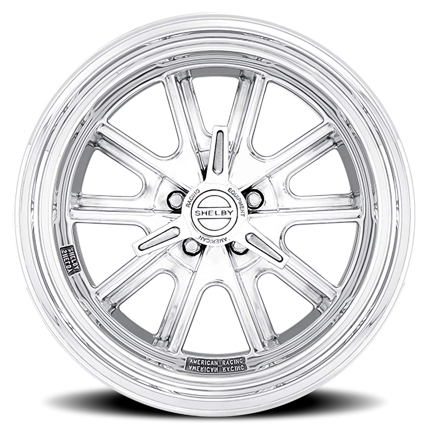 American Racing Shelby Cobra 17x8" 5x120.65mm 72.6mm CB 0mm Polished